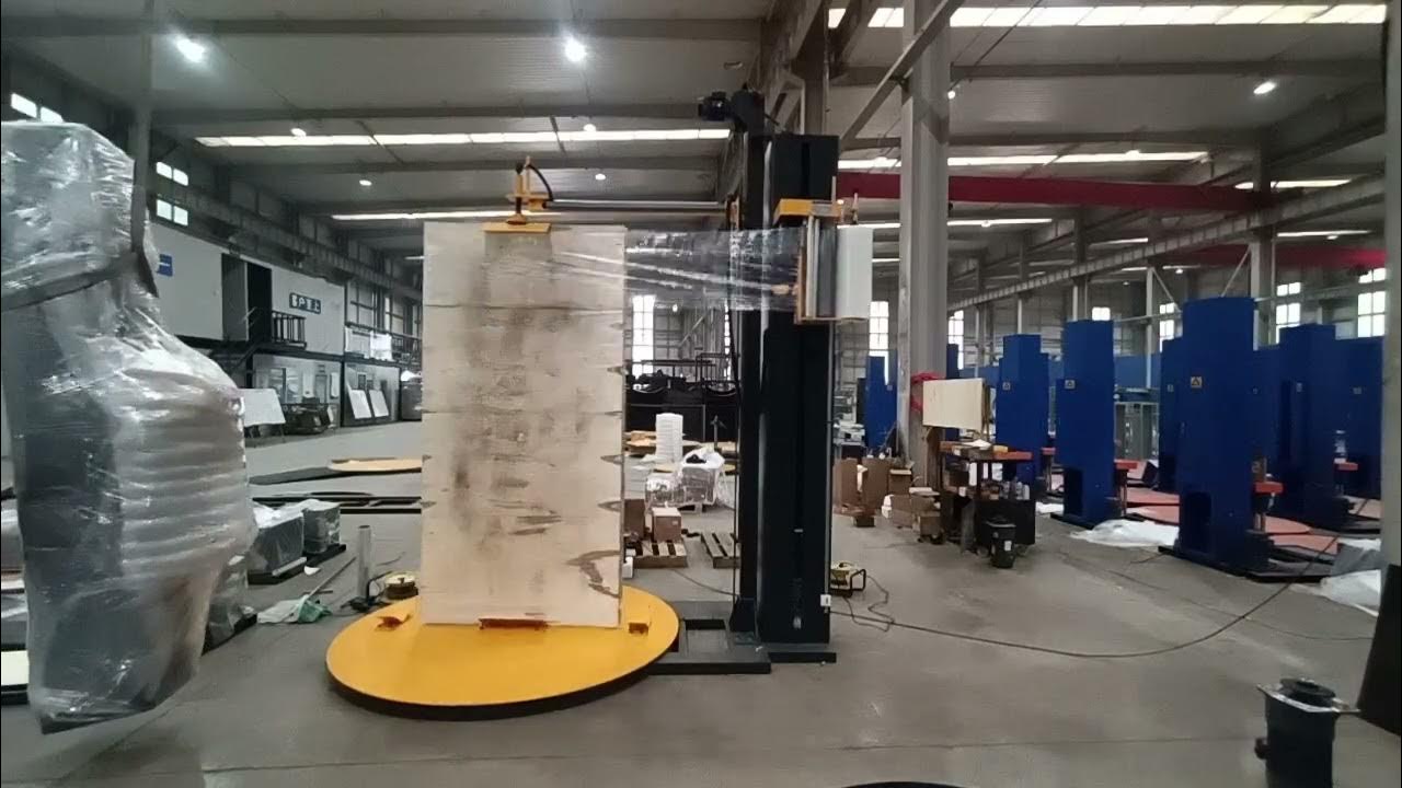 Automatic vertical door and windows wrapping machine YouTube