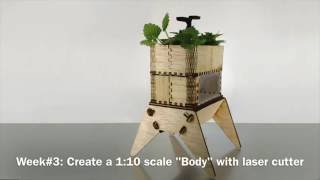 Fab Academy'16: Guillaume Teyssié Final Project presentation @ Green Fab Lab @ Barcelona