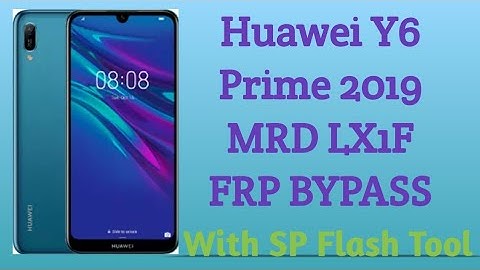 Huawei Y6 Prime FRP Bypass 🔥 MRD LX1F FRP Bypass Test Point  With SP Flash tool 100% Working