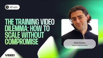 The Training Video Dilemma: How to Scale Without Compromise