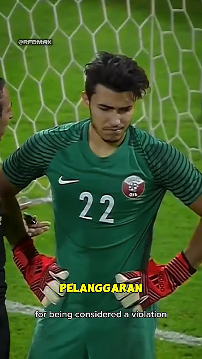 when the winger becomes a makeshift goalkeeper 🤯 !