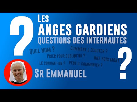 Guardian Angels, questions during the live broadcast on the 26th with Sr Emmanuel #guardianangels...