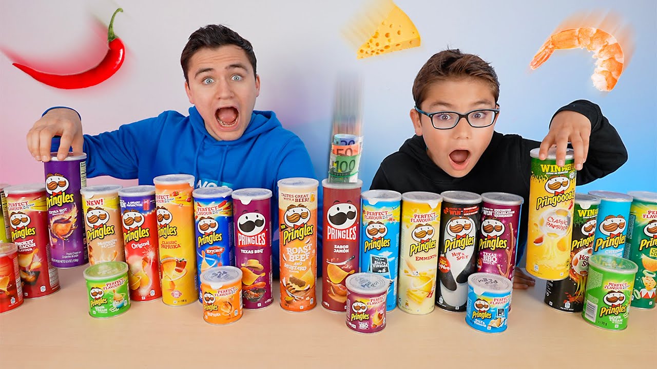 Money Pringles Challenge !