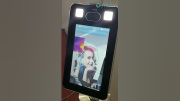 JYPAY Face Recognition & Temperature Measuring Kiosk