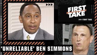 Stephen A.: EVERYWHERE Ben Simmons goes he’s NOT reliable  | First Take