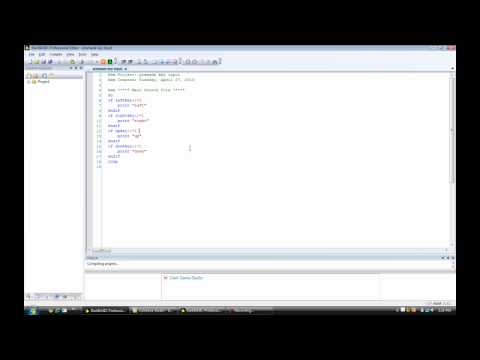 Dark Basic Pro Tutorial - Keyboard Input #10