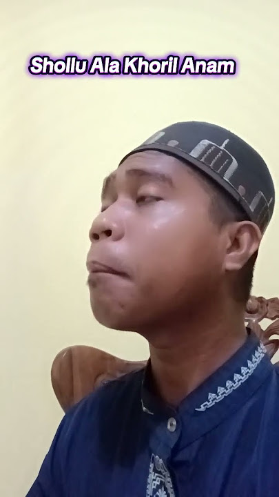 lirik shollu 'ala khoiril anam arab-Habaralhanif