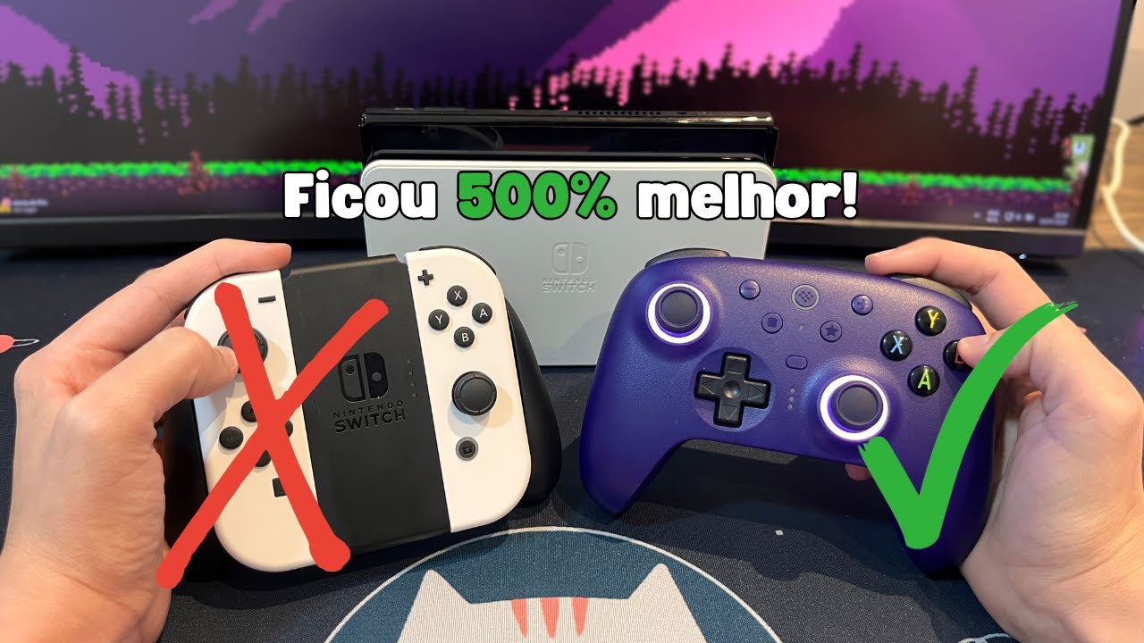 Como conectar o 8bitdo Ultimate 2 no Nintendo Switch! 🎮