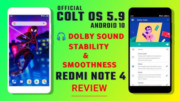 Official COLT OS 5.9 Rom For Redmi Note 4 (Mido) Android 10 | Dolby Sound | Stability & Smoothness