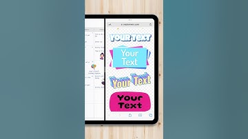 Customizable Stickers for GoodNotes, Noteshelf, Samsung Notes [ part 6 ]