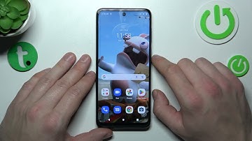 Remove / Restore Messages Icon on MOTOROLA Moto E32s Home Screen
