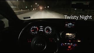 Ep33 POV DRIVE - Twisty Night  (AUDI A3) (4K)