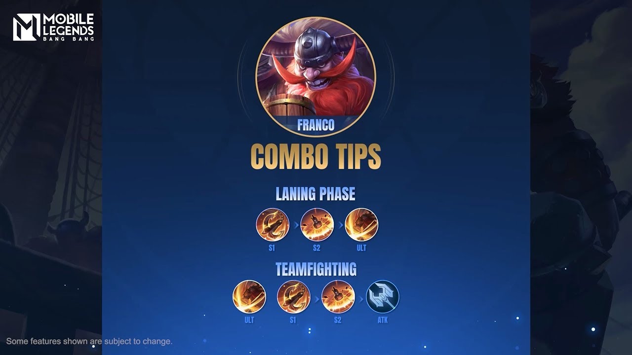 Combo Tips | Franco | Hero Spotlight | Mobile Legends: Bang Bang