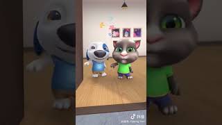 my talking tom friends roy, tom and hank dance meme in tiktok🤣🤣🤣🤣