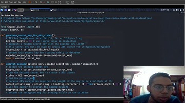 Practica: Uso de Python – Criptografía Simétrica y Asimétrica - MARIO GUZMAN 20198590