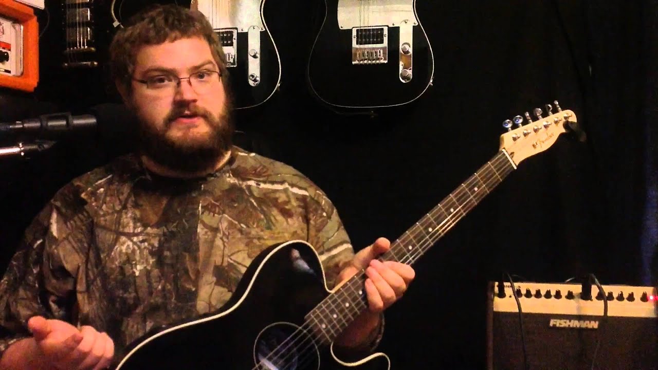 Fender Telecoustic review and demo using Fishman Loudbox Mini