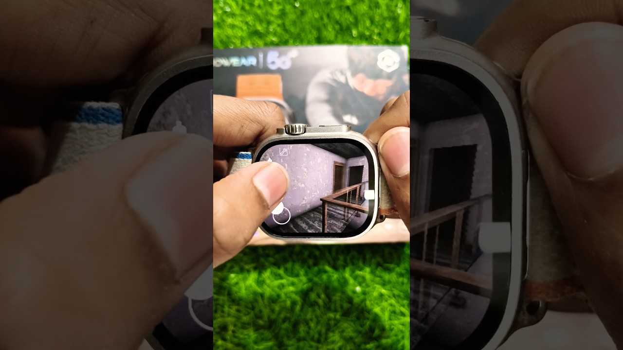 T800 Ultra smart watch ⌚ main Granny chapter 1game kese kare 🤔#shorts #t800ultrafeatures #qtimex