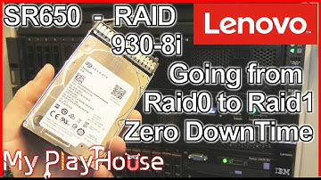 Online RAID Level Migration - From Raid 0 to Raid 1 - 1016