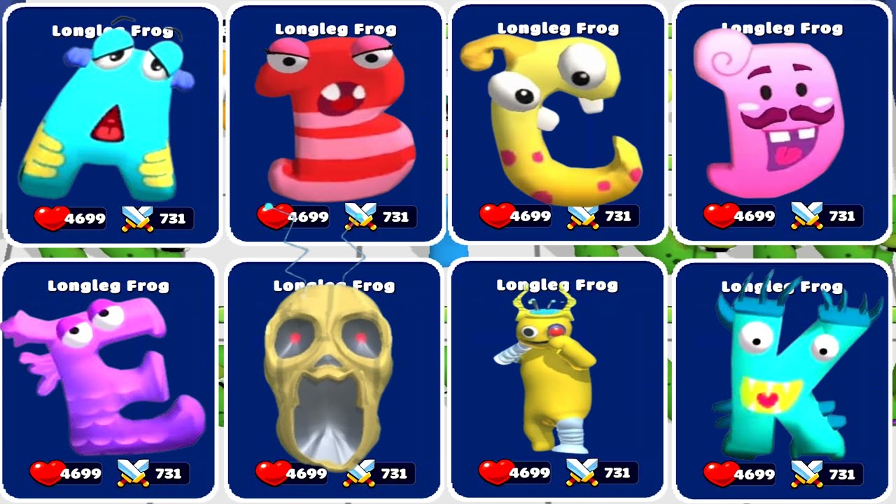 Alphabet Run ABC Letter Go New Update vs Merge Alphabet Number Lore Max ...