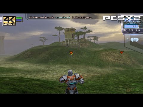 Tribes: Aerial Assault - PS2 Gameplay UHD 4k 2160p / 60 FPS Patched (PCSX2)