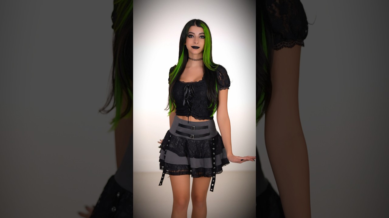 Which outfit? 🖤 #foryou #helpmemakethismakesense #trending #gothclub #emo #dance #cosplay