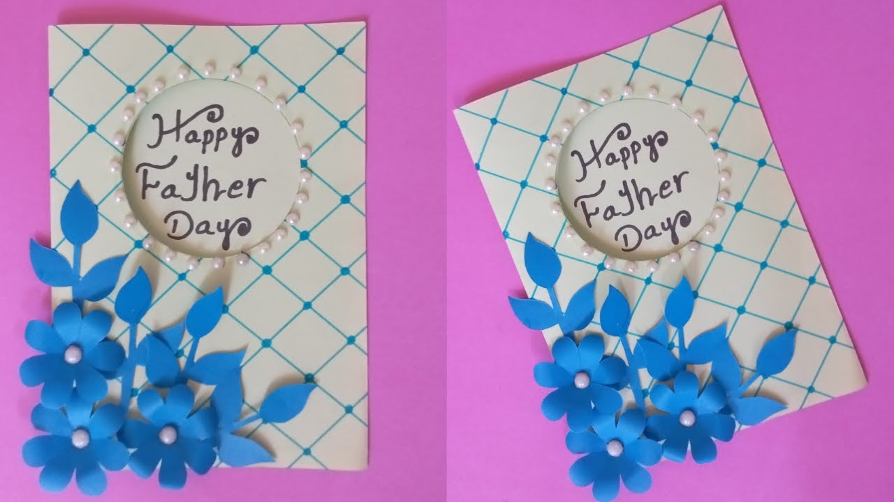 DIY Happy Father day Greeting Card making ideas | How to make beautiful ...