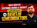 GATE 2027 EC |Electronic Devices & Circuits | Important Basics of Semiconductors #6| Shishir Das Sir