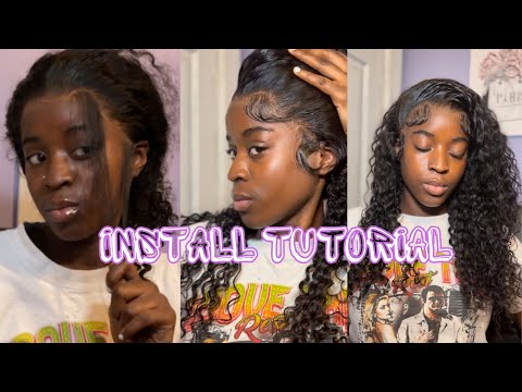 Wig Install Tutorial | 24 in deep wave