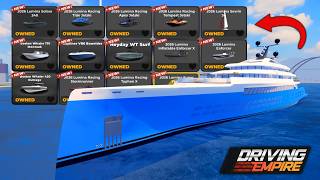 Buying EVERY BOAT In ROBLOX Driving Empire screenshot 3