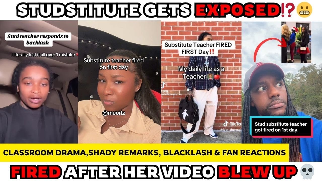 REACT: STUDSITUTE CAUGHT FLIRTING & Recording students😤⁉️