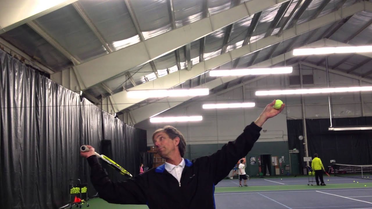 Bill Bartlett USPTA Tennis ProSling Serve YouTube