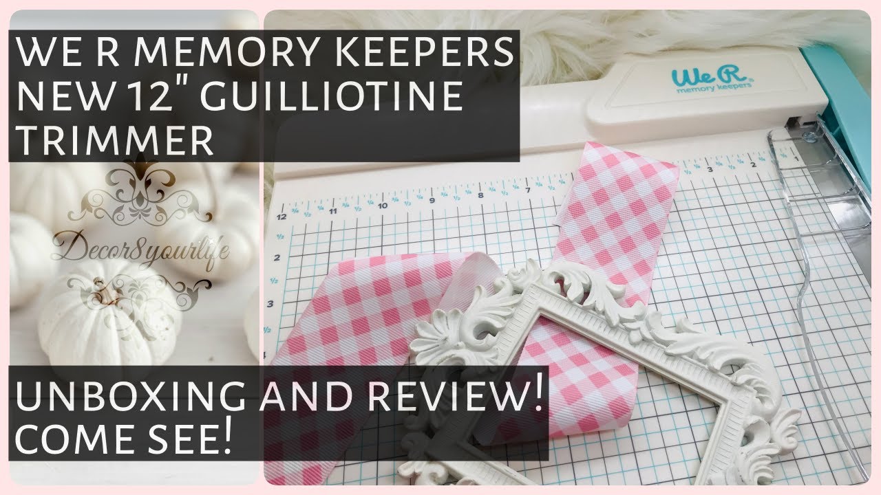 We R Memory Keepers - Mini Guillotine Paper Cutter