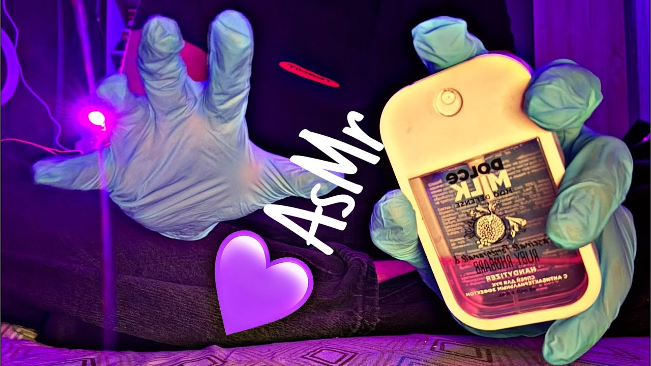 ASMR | fast nerve exam 💜| ehh..