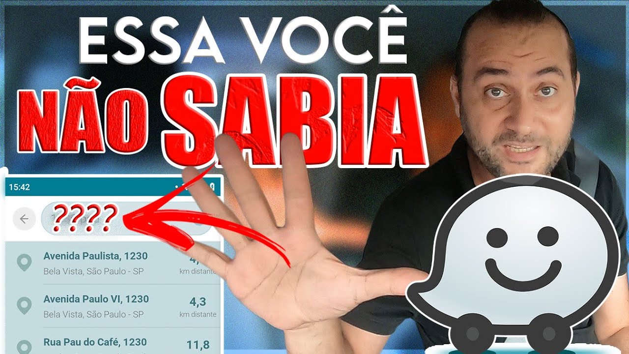5 DICAS do WAZE que quase NINGUÉM SABE