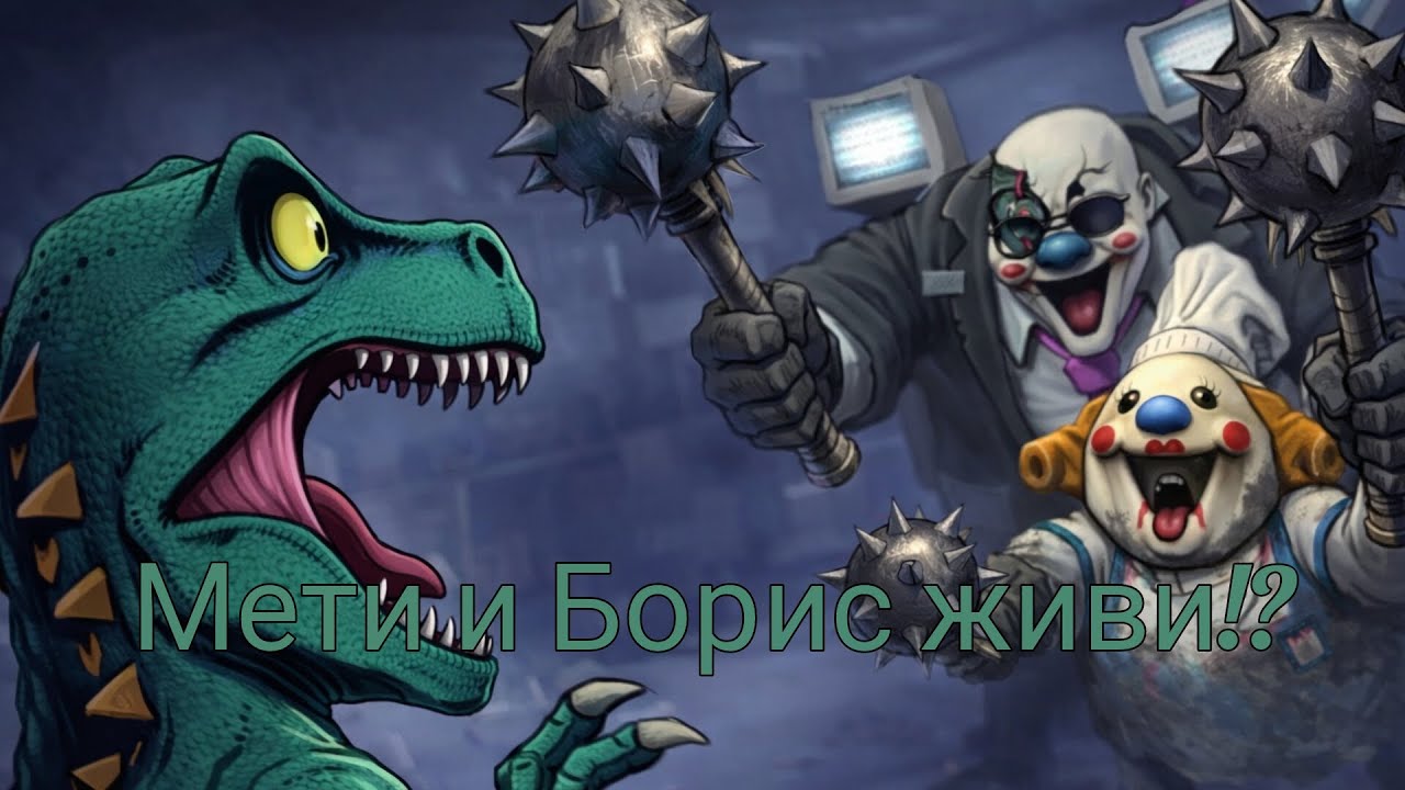 Мети и Борис живы!?Продолжаем играть в мороженщика 8.