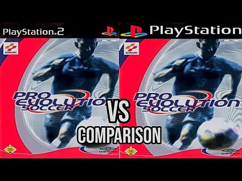 Pro Evolution Soccer PS2 Vs PS1