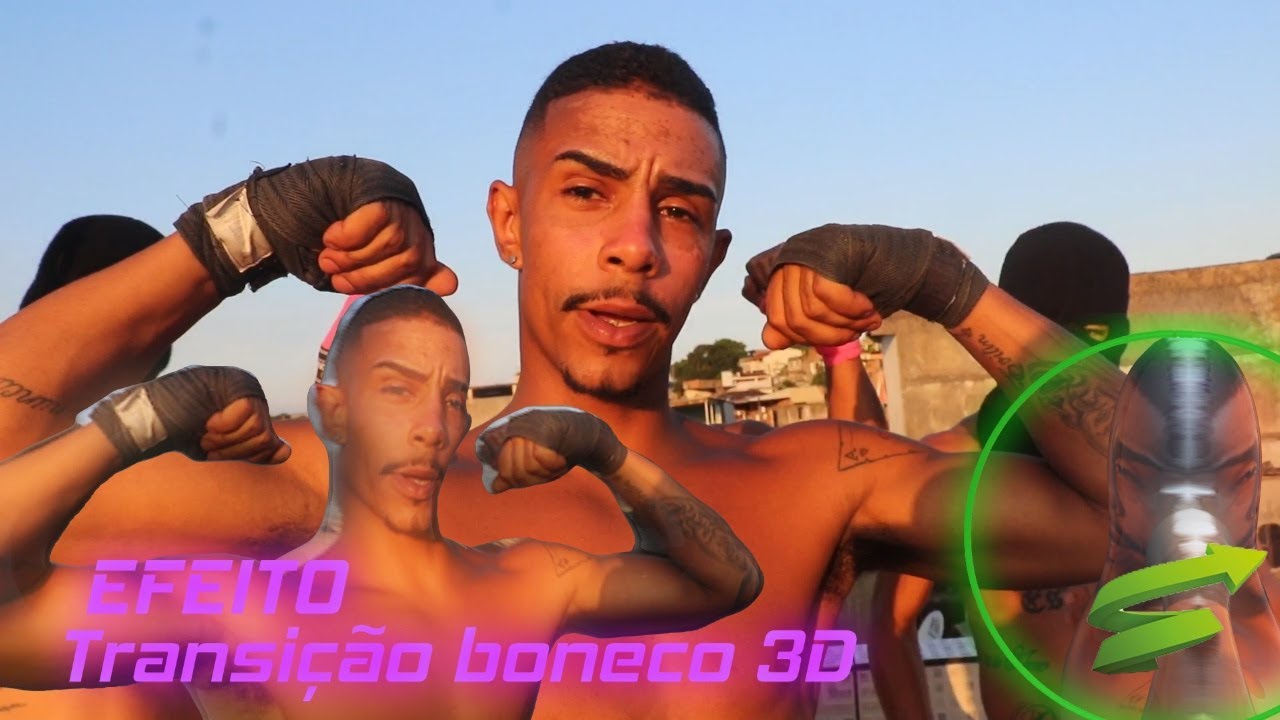 Efeito Transição de boneco 3D Freeze frame (Trap Edit Tutorial)