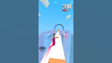 NOOB vs PRO vs HACKER in CUBE SURFER MAX LEVEL - Gameplay - Ikko Gaming