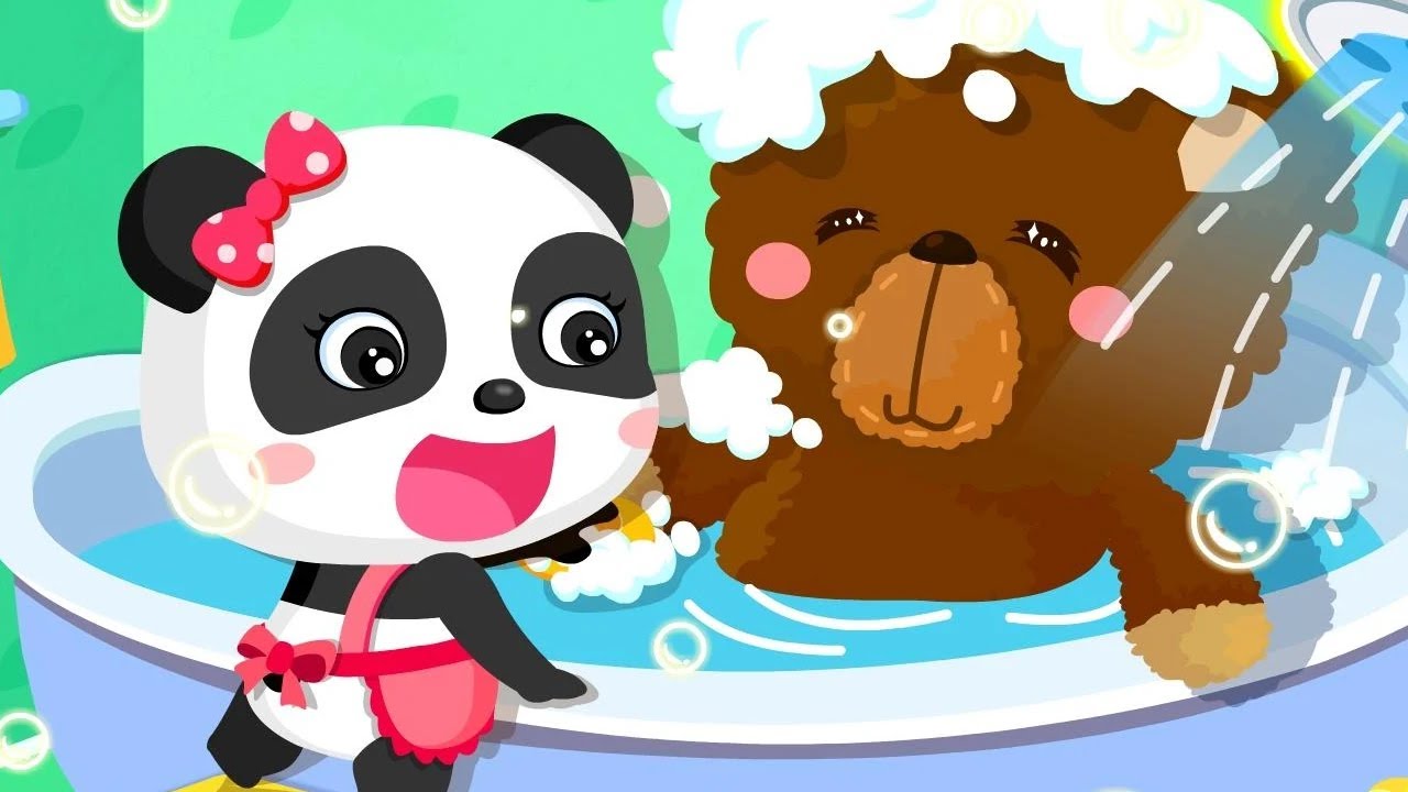 Baby Panda Happy Clean & Potty Training BabyBus Game YouTube