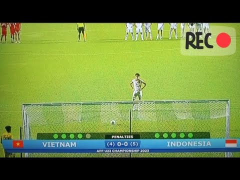 Hasil Timnas U23 vs Vietnam Hari Ini 5-6 Highlight Cuplikan Gol Adu Penalti Indonesia Final AFF 2023