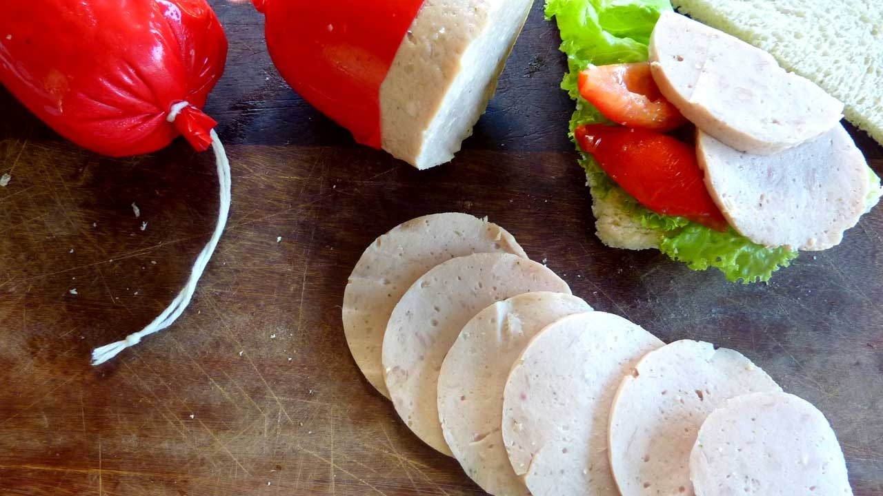 Homemade Chicken Bologna Mortadella - YouTube