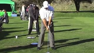 TIGER WOODS RANGE SESSION FROM 2002