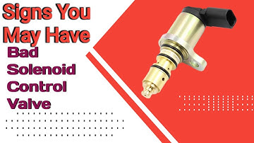 Symptoms of bad Ac Compressor Solenoid Control Valve | signs of bad solenoid control valve