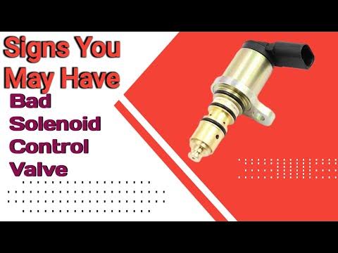 Symptoms of bad Ac Compressor Solenoid Control Valve | signs of bad