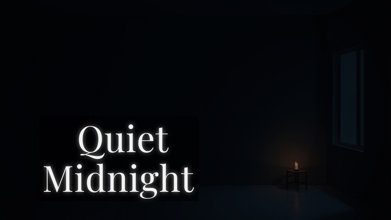 Ultra Quiet Midnight 🌙 Minimal Calm Lofi Jazz