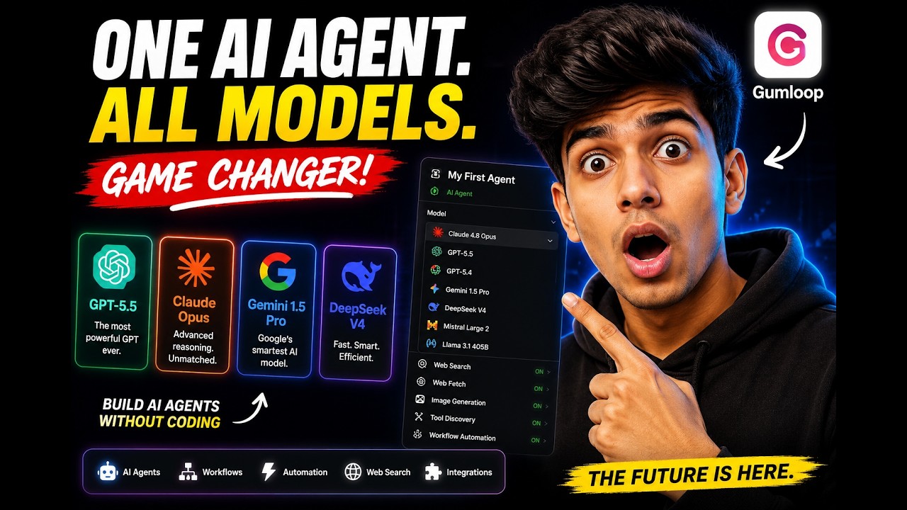 GPT-5.5 + Claude Opus 4.8 + Gemini in ONE AI Agent 🤯