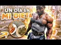 un día en mi DIETA post competición  ||  + ENTRENO de BÍCEPS-TRICEPS