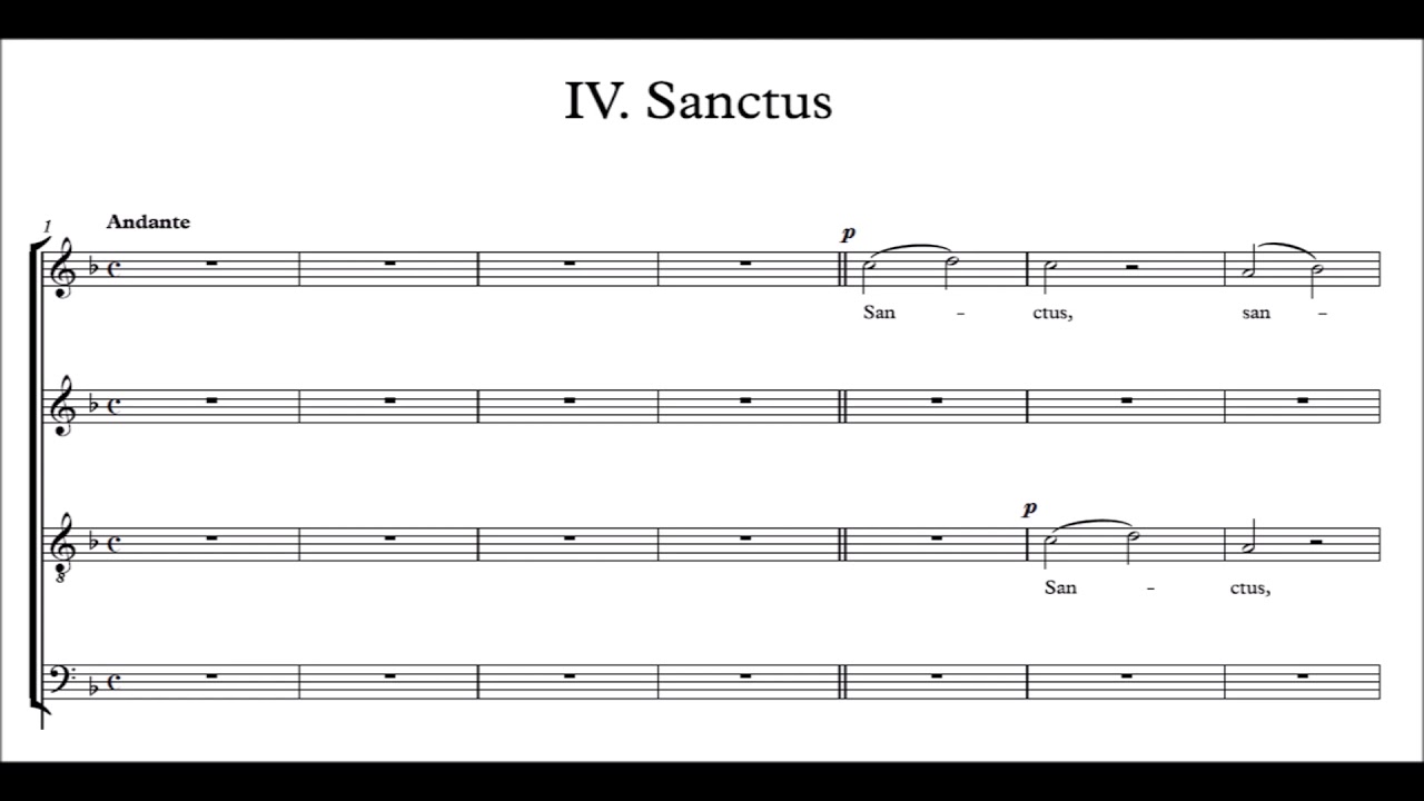 M. Schneider-Trnavský - Missa pastoralis "Alma Nox" (Soprano)