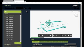 A55 Flange Management Model Visibility Interface