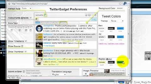 TwitterGadget: Add or Remove Custom Tabs